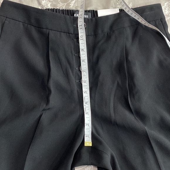 Express NWT Black High Rise Ankle Pants - Picture 13 of 13